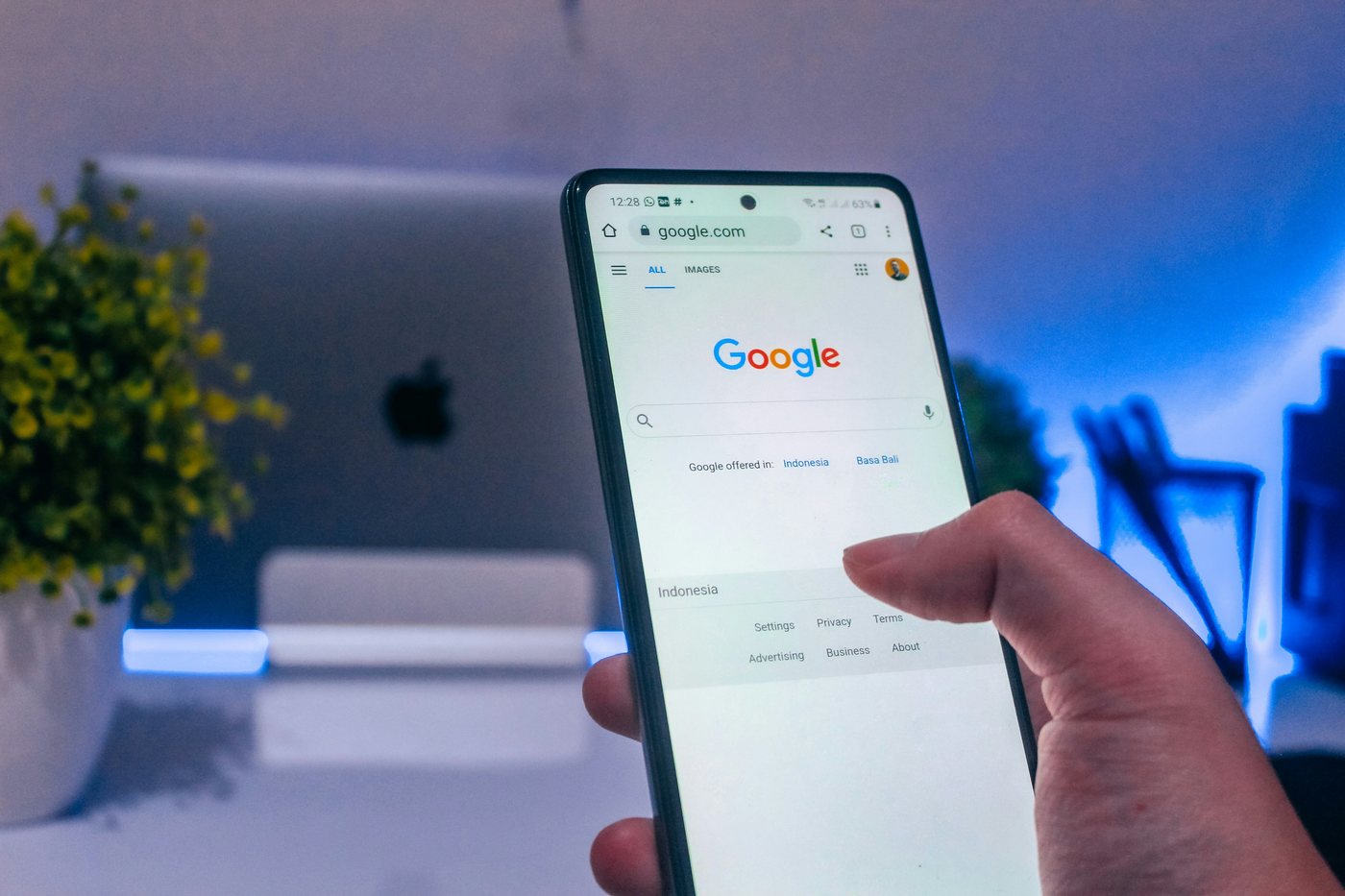 Buscando en Google desde el móvil